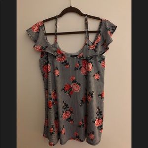 X-Large Floral Blouse